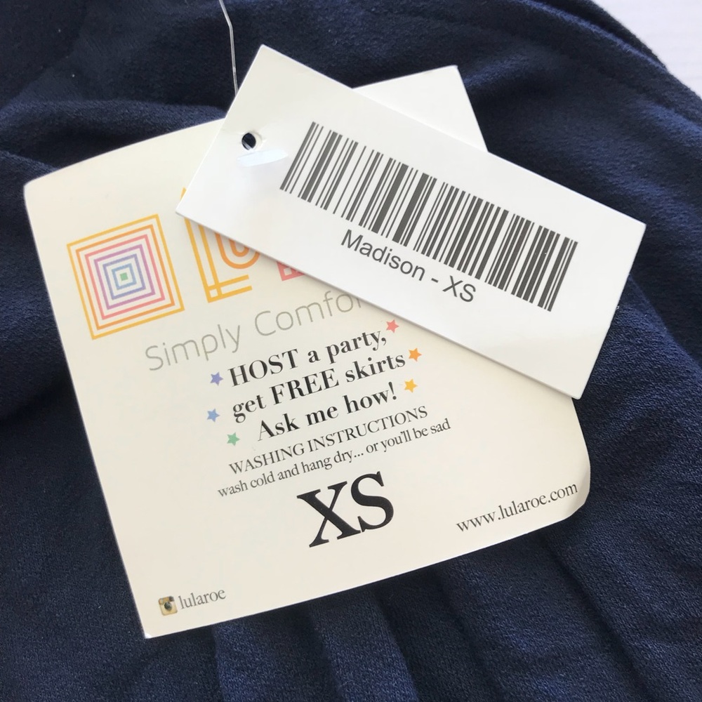 Navy Blue Madison Skirt